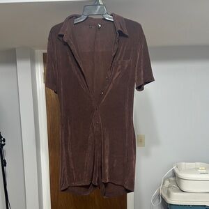 SLINKY BROWN JUMPSUIT 🐻